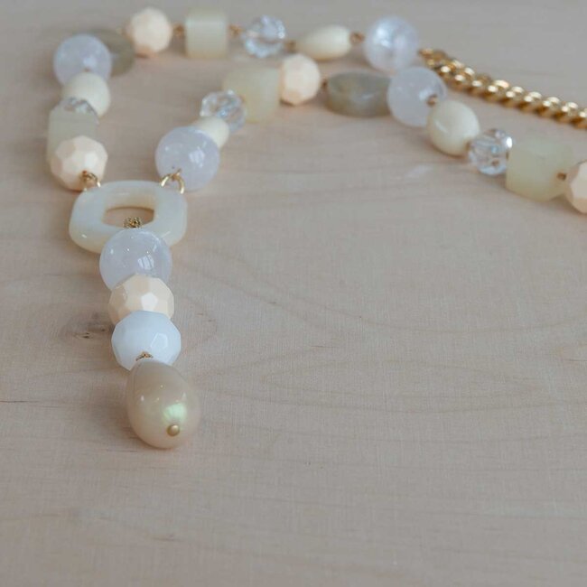 Paviè Paviè - Halsketting Avorio