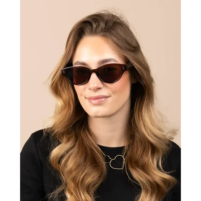 Oozoo coffee colour sunglasses