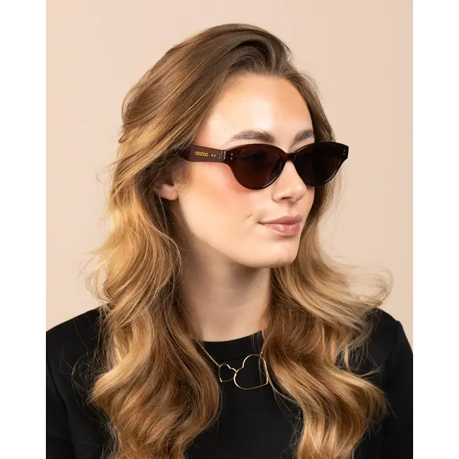 Oozoo Oozoo - coffee colour sunglasses