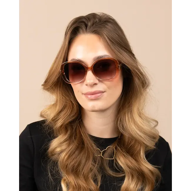 Oozoo pink sunglasses