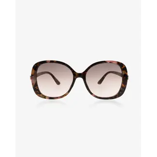 Oozoo Brown/green tortoise sunglasses