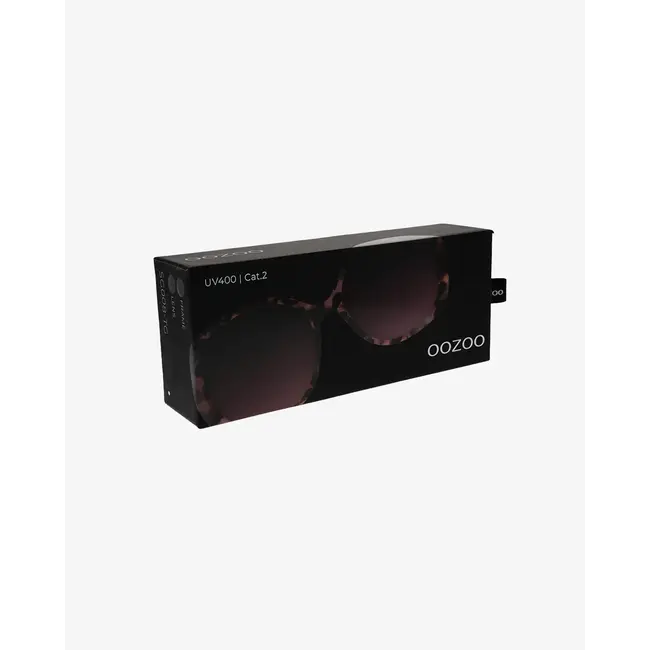 Oozoo Brown/green tortoise sunglasses