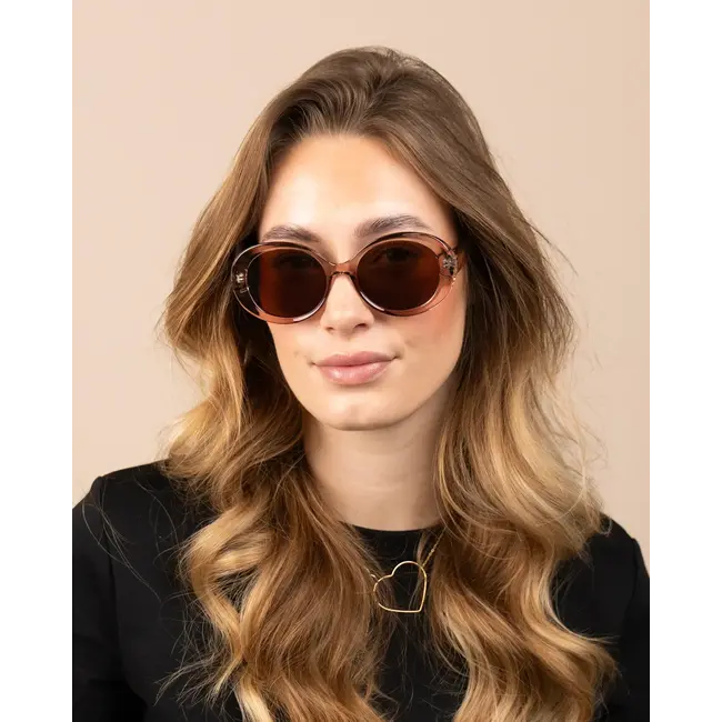 Oozoo Oozoo - beige sunglasses