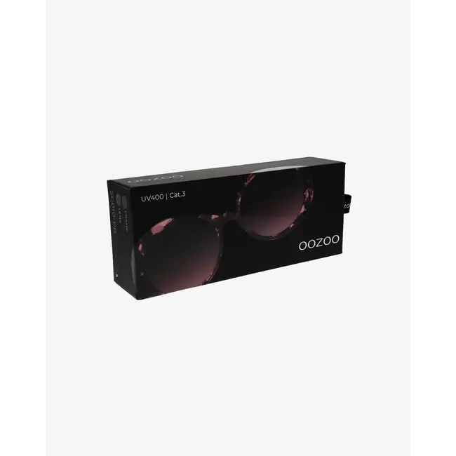 Oozoo Pink/red turtoise sunglasses