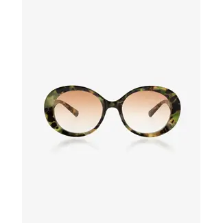Oozoo Oozoo - green tortoise sunglasses
