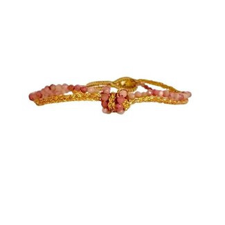 Ibu Jewels Armband Lulu Eddy Cherry Quartz