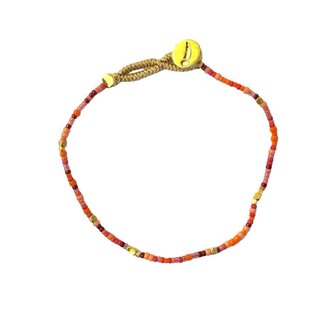 Ibu Jewels Armband Lulu Raindrop Mix Orange