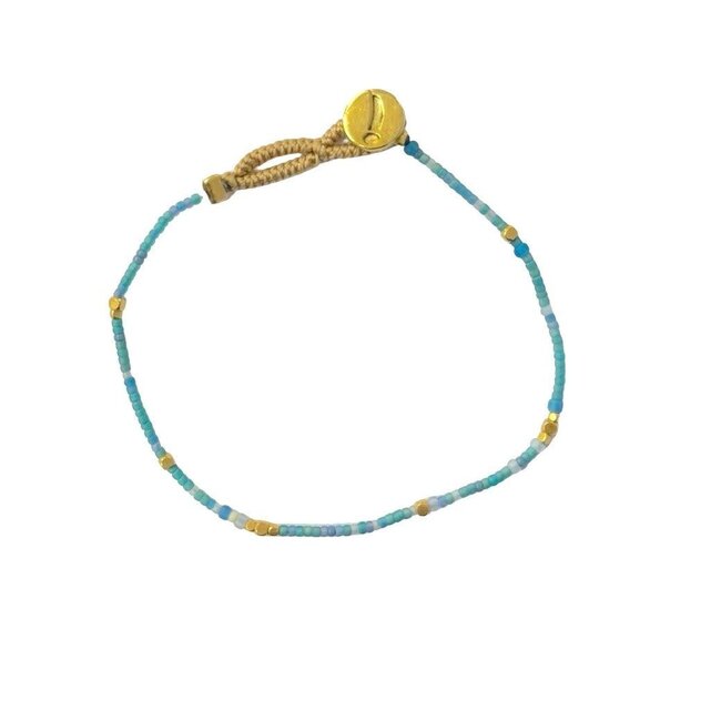 Ibu Jewels Armband Lulu Raindrop Mix Teal