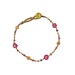 Ibu Jewels Armband Lulu Flower Fuchsia