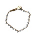 Ibu Jewels Armband Lulu Fine Blue Chalcedony