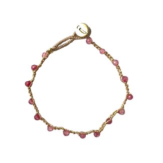 Ibu Jewels Armband Lulu Fine Cherry Quartz