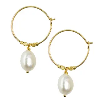 Ibu Jewels Oorring Grace Pearl