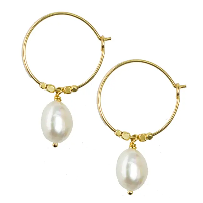 Ibu Jewels Oorring Grace Pearl