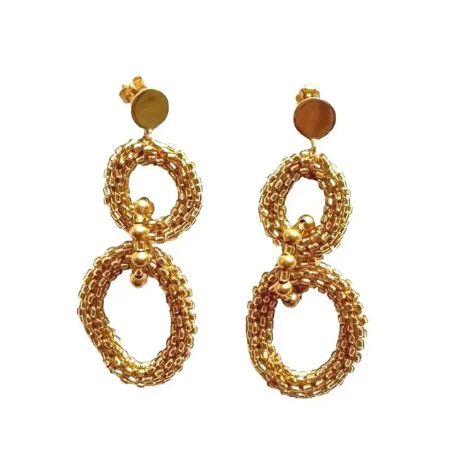 Ibu Jewels Ibu Jewels - Oorring Sophia Troy Gold