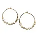 Ibu Jewels Oorring Pearl Hoop