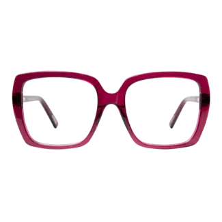 Frank and Lucie Leesbril Eyedentity Raspberry Baret
