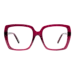 Frank and Lucie Leesbril Eyedentity Raspberry Baret