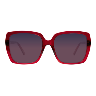 Frank and Lucie Zonnebril Eyedentity Grown Up Red