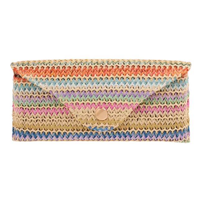 Frank and Lucie Hardcase Wink Raffia Eclectic