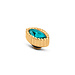 MelanO Twisted Navette L turquoise