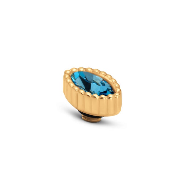 MelanO Navette Aquamarine