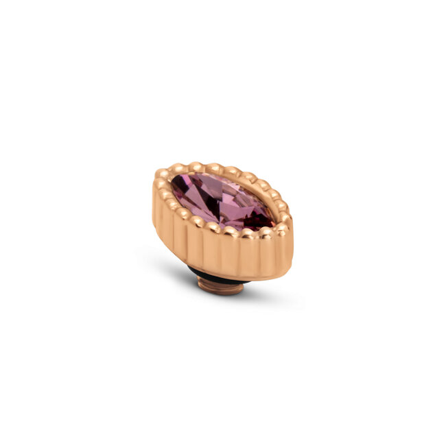 MelanO Twisted Navette Light amethyst