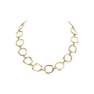 Les Cordes Halsketting DALENA Goud