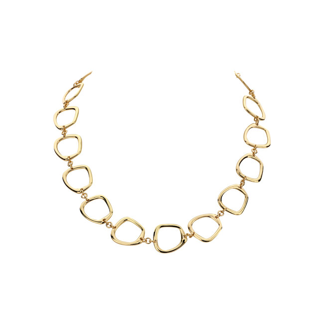 Les Cordes Halsketting DALENA Goud