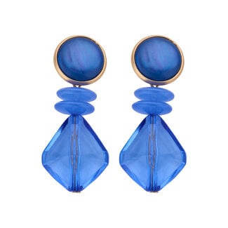Les Cordes Oorring KOB30 Jeansblauw