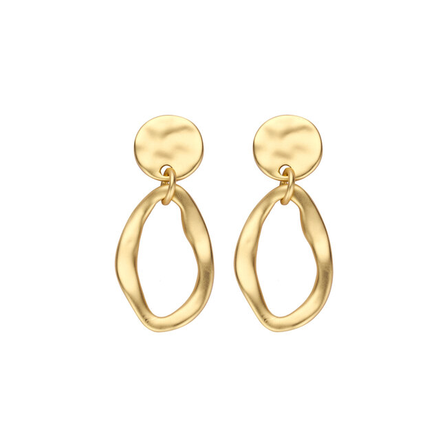 Les Cordes Oorring KAYANA Goud Mat