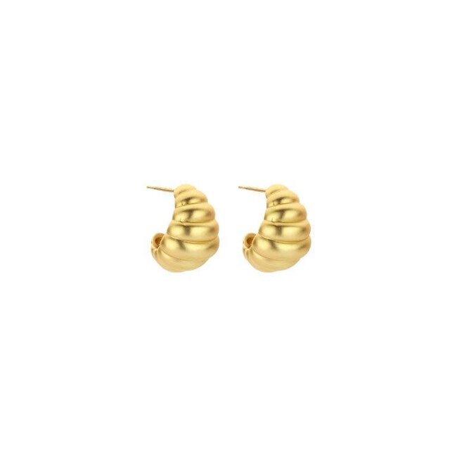 Les Cordes Oorring DOB146 Goud Mat