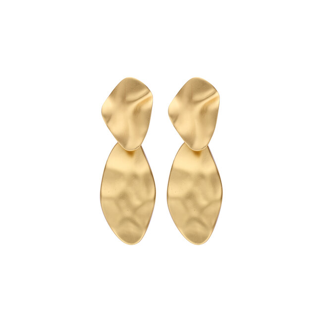 Les Cordes Oorring DOB136 Goud Mat