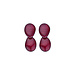 Les Cordes Oorring KOB40 Aubergine