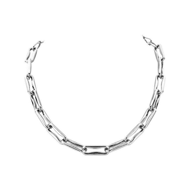 Les Cordes Halsketting DUNTO Zilver
