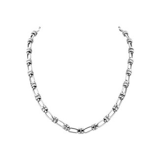 Les Cordes Halsketting DIO Zilver