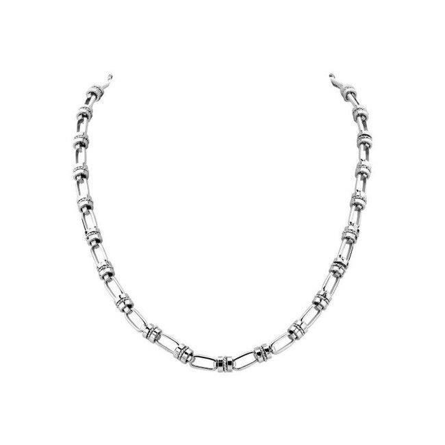 Les Cordes Halsketting DIO Zilver