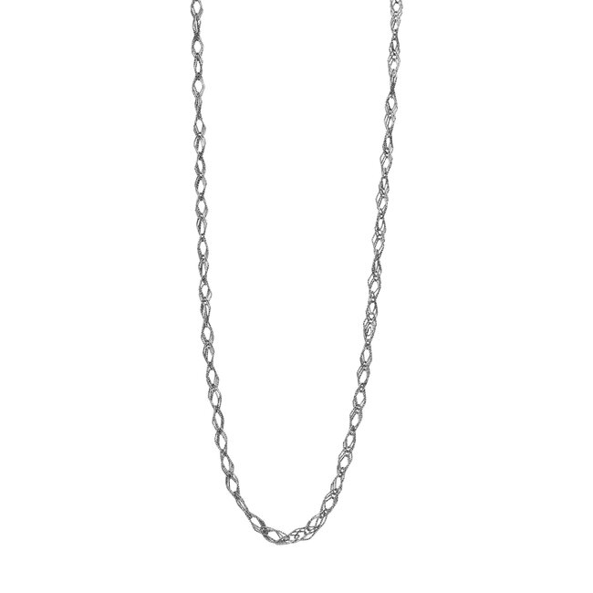 Les Cordes Halsketting DIDOLANG Zilver