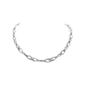 Les Cordes Halsketting DIDO Zilver