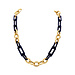 Les Cordes Halsketting DARNEL Blauw