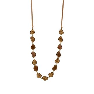 Les Cordes Halsketting KOSMOLANG Beige