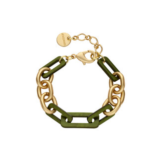 Les Cordes Armband DARNEL Groen