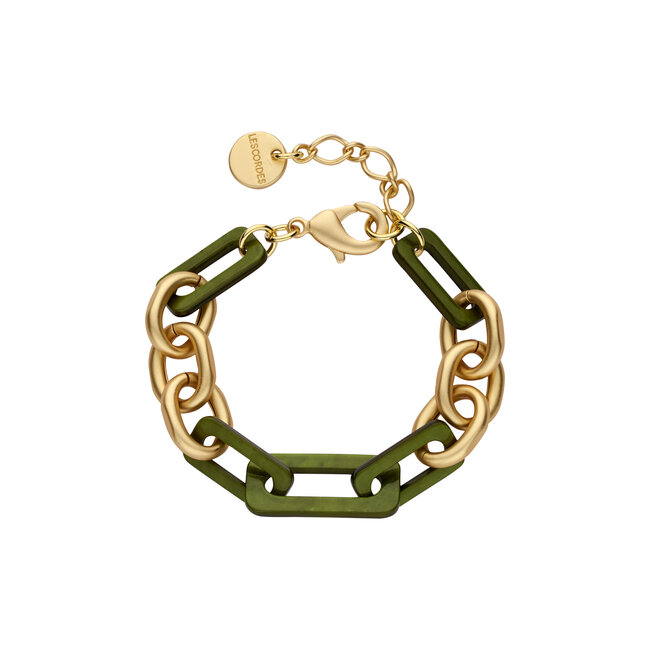 Les Cordes Les Cordes - Armband Groen