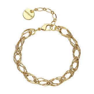 Les Cordes Les Cordes - Armband Goud