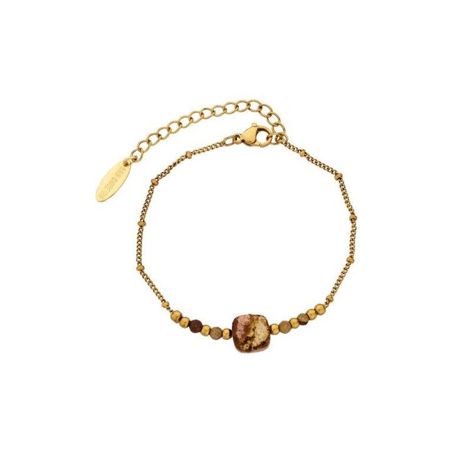 Les Cordes Les Cordes - Armband Beige
