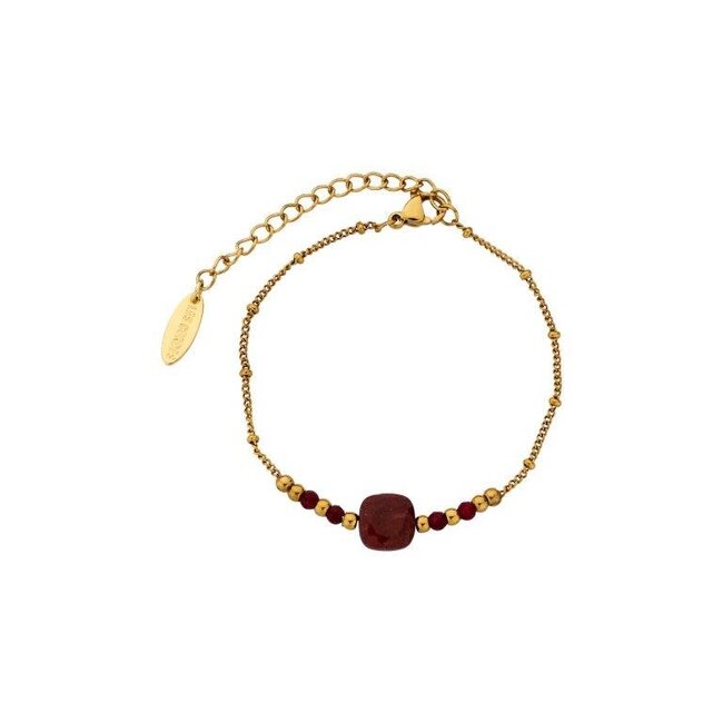 Les Cordes Armband RILANO Bordeaux