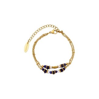 Les Cordes Armband RIBA Blauw