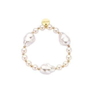 Les Cordes Les Cordes - Armband Parelmoer