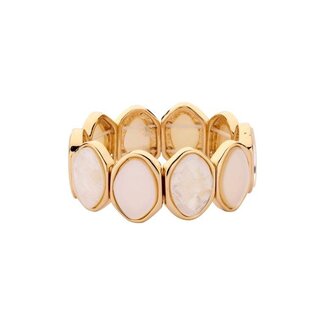 Les Cordes Armband KOSMO Ecru
