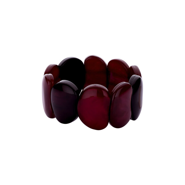 Les Cordes Les Cordes - Armband Aubergine