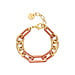 Les Cordes Les Cordes - Armband Donker Bruin